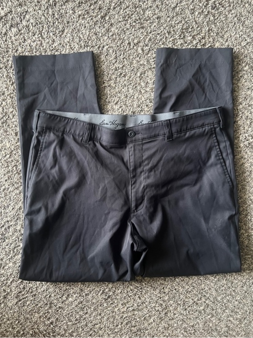 Ben Hogan Men's Black Golf Chinos 36x30